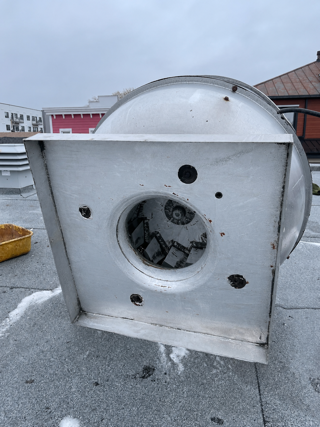 Ventilateur de toit après le nettoyage